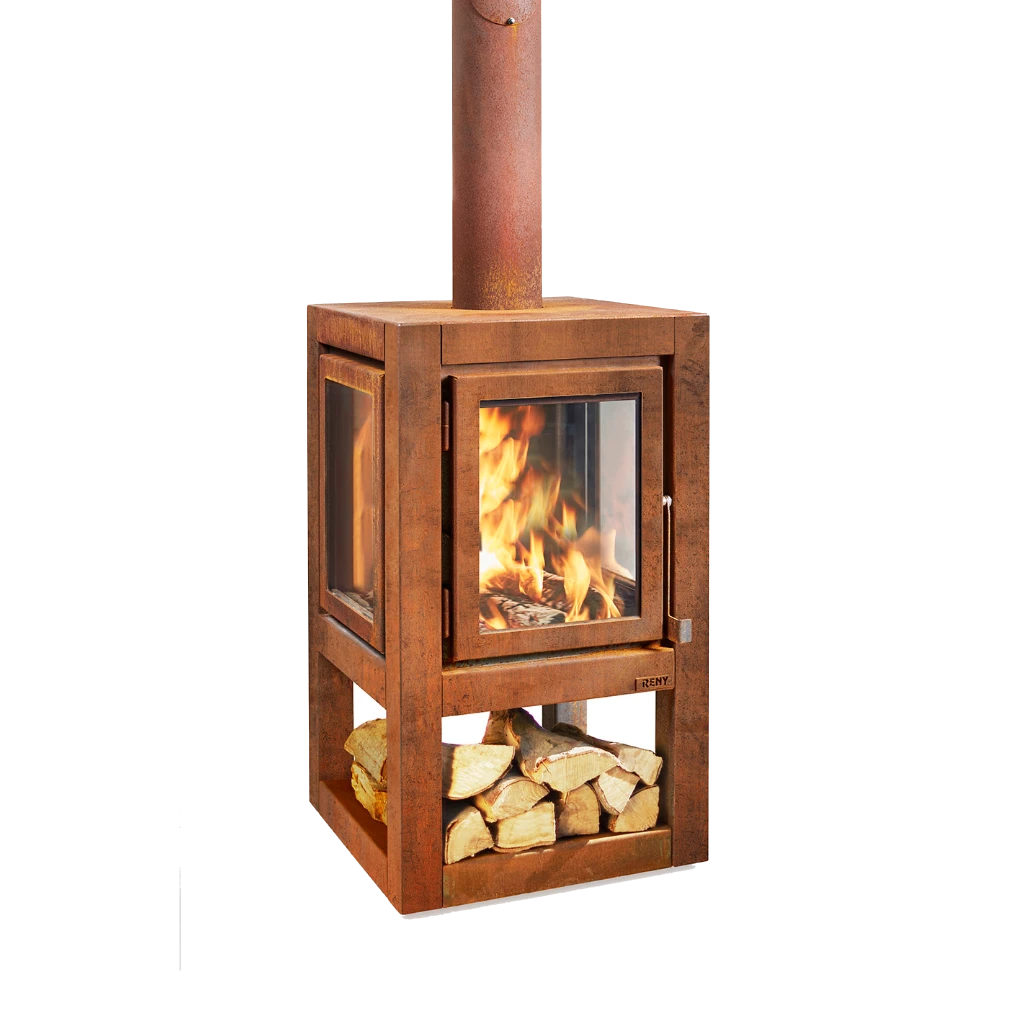 RB73 | Quaruba XL Rostpatinerad-stål mobile